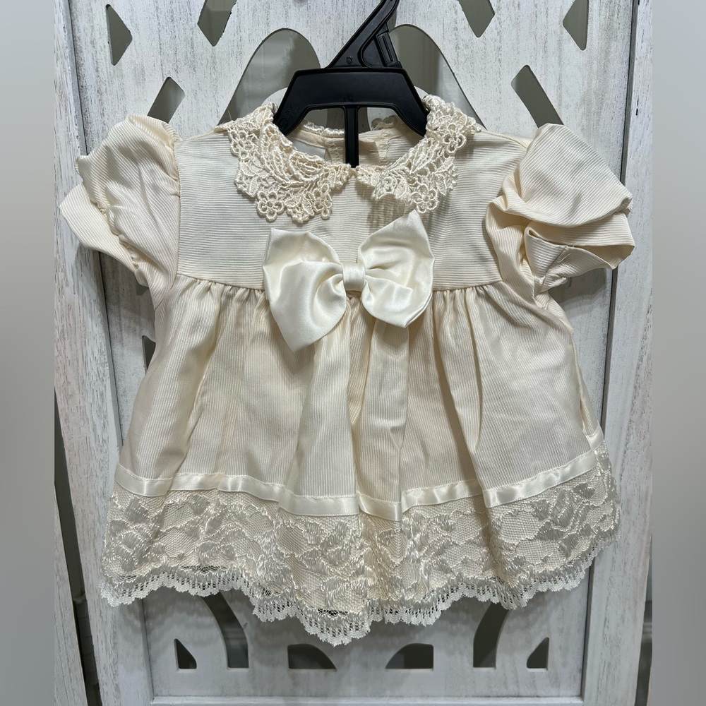 Vintage Y2K Infant Baby Dress 6/9MO
